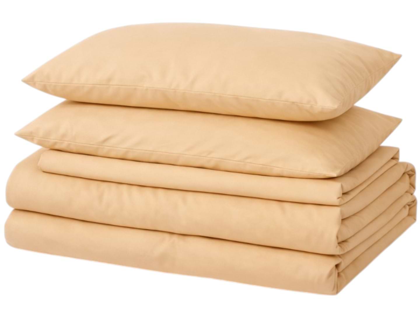 Комплект постельного белья MirSon №12-0712 Vanila Mikrosatin Premium Однотонный 200х220 см (2200007229093)